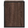 Mesita de noche de pared color roble marrón 40x31x39,5 cm by , Nightstands - Ref: Foro24-848752, Price: 34,12 €, Discount: %