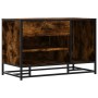 Banco zapatero madera de ingeniería roble ahumado 80x40x53,5 cm von , Bänke für Hallen und Lager - Ref: Foro24-849226, Preis:...