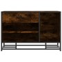 Banco zapatero madera de ingeniería roble ahumado 80x40x53,5 cm von , Bänke für Hallen und Lager - Ref: Foro24-849226, Preis:...