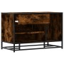 Banco zapatero madera de ingeniería roble ahumado 80x40x53,5 cm von , Bänke für Hallen und Lager - Ref: Foro24-849226, Preis:...