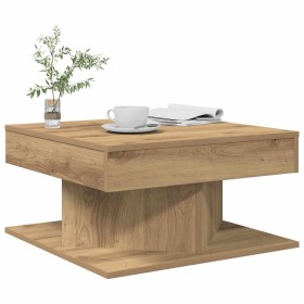 Mesa de centro madera ingeniería roble artisan 55x55x30 cm von , Couchtisch - Ref: Foro24-856633, Preis: 50,14 €, Rabatt: %