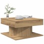 Mesa de centro madera ingeniería roble artisan 55x55x30 cm von , Couchtisch - Ref: Foro24-856633, Preis: 50,14 €, Rabatt: %