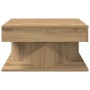 Mesa de centro madera ingeniería roble artisan 55x55x30 cm von , Couchtisch - Ref: Foro24-856633, Preis: 50,14 €, Rabatt: %