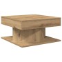 Mesa de centro madera ingeniería roble artisan 55x55x30 cm von , Couchtisch - Ref: Foro24-856633, Preis: 50,14 €, Rabatt: %
