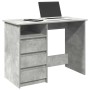 Escritorio de madera de ingeniería gris hormigón 102x50x75 cm von , Schreibtische - Ref: Foro24-860466, Preis: 111,78 €, Raba...