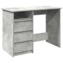 Escritorio de madera de ingeniería gris hormigón 102x50x75 cm von , Schreibtische - Ref: Foro24-860466, Preis: 111,78 €, Raba...