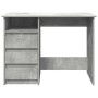 Escritorio de madera de ingeniería gris hormigón 102x50x75 cm von , Schreibtische - Ref: Foro24-860466, Preis: 111,78 €, Raba...