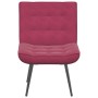 Sillón de relax terciopelo rojo vino 64x74x84 cm by , Chairs - Ref: Foro24-4012321, Price: 71,90 €, Discount: %