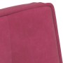 Sillón de relax terciopelo rojo vino 64x74x84 cm by , Chairs - Ref: Foro24-4012321, Price: 71,90 €, Discount: %
