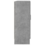Concrete gray plywood display case 82.5x30.5x80 cm by vidaXL, Bookcases and shelves - Ref: Foro24-802745, Price: 63,14 €, Dis...