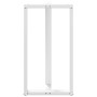 Patas de mesa bar forma T 2 uds acero blanco 60x35x(110-111) cm von , Tischbeine - Ref: Foro24-4013105, Preis: 147,95 €, Raba...