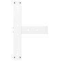 Patas de mesa bar forma T 2 uds acero blanco 60x35x(110-111) cm von , Tischbeine - Ref: Foro24-4013105, Preis: 147,95 €, Raba...