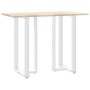 Patas de mesa bar forma T 2 uds acero blanco 60x35x(110-111) cm von , Tischbeine - Ref: Foro24-4013105, Preis: 147,95 €, Raba...