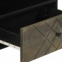 Mueble de TV madera maciza de mango negro 80x33x46 cm von , CD- und DVD-Speicher - Ref: Foro24-4017701, Preis: 86,58 €, Rabat...