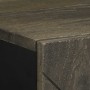 Aparador negro 40x33x75 cm madera maciza mango de , Almacenamiento para CD y DVD - Ref: Foro24-4017708, Precio: 109,05 €, Des...