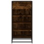 Zapatero madera contrachapada roble ahumado 48x38x97,5 cm de , Zapateros y organizadores de calzado - Ref: Foro24-849211, Pre...