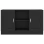 Aparador de madera contrachapada negro 120x30,5x70 cm de vidaXL, Aparadores - Ref: Foro24-802778, Precio: 86,12 €, Descuento: %