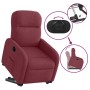 Sillón eléctrico reclinable elevable de tela rojo tinto von , Sessel - Ref: Foro24-3302995, Preis: 291,77 €, Rabatt: %