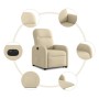 Sillón eléctrico reclinable elevable de tela color crema von , Sessel - Ref: Foro24-3303000, Preis: 316,09 €, Rabatt: %