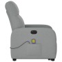 Sillón de masaje eléctrico reclinable elevable tela gris claro by , Armchairs - Ref: Foro24-3303002, Price: 313,92 €, Discoun...