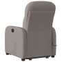 Sillón de masaje eléctrico reclinable elevable tela taupé de , Sillones - Ref: Foro24-3303009, Precio: 312,97 €