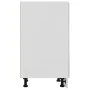 Armario inferior madera ingeniería blanco brillo 40x46x81,5 cm de vidaXL, Armarios de cocina - Ref: Foro24-801217, Precio: 79...