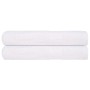 Toallas 2 uds 100% algodón blanco 100x200 cm 600 gsm de , Toallas - Ref: Foro24-136665, Precio: 41,36 €, Descuento: %