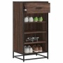 Zapatero madera contrachapada roble marrón 48x38x97,5 cm von , Schuhregale und Schuhorganisatoren - Ref: Foro24-849213, Preis...
