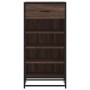 Zapatero madera contrachapada roble marrón 48x38x97,5 cm von , Schuhregale und Schuhorganisatoren - Ref: Foro24-849213, Preis...