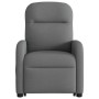 Silla de masaje reclinable de pie de tela gris oscuro by , Armchairs - Ref: Foro24-3302983, Price: 279,49 €, Discount: %