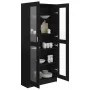 Black plywood display case 82.5x30.5x185.5 cm by vidaXL, Bookcases and shelves - Ref: Foro24-802769, Price: 202,08 €, Discoun...