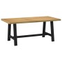 Mesa comedor NOAIN patas forma A madera maciza pino 180x90x75cm von , Küchen- und Esstische - Ref: Foro24-4100045, Preis: 200...