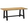 Mesa comedor NOAIN patas forma A madera maciza pino 180x90x75cm von , Küchen- und Esstische - Ref: Foro24-4100045, Preis: 200...