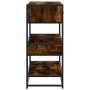 Mesa consola de madera de ingeniería roble ahumado 90x35x80 cm von , Seitentische - Ref: Foro24-849181, Preis: 81,83 €, Rabat...