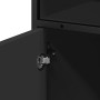 Armario de baño madera contrachapada negro 35x37,5x100 cm von , Badezimmermöbel - Ref: Foro24-849239, Preis: 80,47 €, Rabatt: %