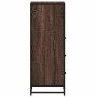 Armario de baño madera contrachapada roble marrón 35x37,5x100cm von , Badezimmermöbel - Ref: Foro24-849253, Preis: 93,39 €, R...