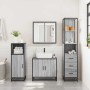 Armario de baño madera contrachapada gris sonoma 35x37,5x166 cm von , Badezimmermöbel - Ref: Foro24-849247, Preis: 113,93 €, ...