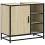 Armario de lavabo de baño madera roble Sonoma 65x33x60 cm von , Badezimmermöbel - Ref: Foro24-849285, Preis: 76,05 €, Rabatt: %