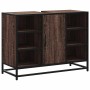 Armario lavabo baño madera ingeniería roble marrón 80x33x60 cm by , Bathroom furniture - Ref: Foro24-849293, Price: 79,65 €, ...
