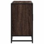 Armario lavabo baño madera ingeniería roble marrón 80x33x60 cm by , Bathroom furniture - Ref: Foro24-849293, Price: 79,65 €, ...