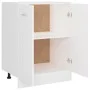 Unterschrank für die Küche aus Holzwerkstoff, 60 x 46 x 81,5 cm von vidaXL, Küchenschränke - Ref: Foro24-801188, Preis: 82,76...
