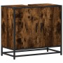 Mueble de baño para lavabo roble ahumado 65x33x60 cm von , Badezimmermöbel - Ref: Foro24-849266, Preis: 55,55 €, Rabatt: %