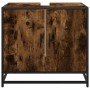 Mueble de baño para lavabo roble ahumado 65x33x60 cm von , Badezimmermöbel - Ref: Foro24-849266, Preis: 55,55 €, Rabatt: %