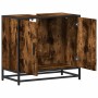 Mueble de baño para lavabo roble ahumado 65x33x60 cm von , Badezimmermöbel - Ref: Foro24-849266, Preis: 55,55 €, Rabatt: %