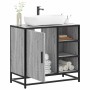Mueble lavabo baño madera contrachapada sonoma gris 65x33x60 cm von , Badezimmermöbel - Ref: Foro24-849287, Preis: 78,21 €, R...