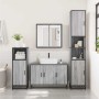 Armario lavabo baño madera ingeniería gris Sonoma 90x33x60 cm von , Badezimmermöbel - Ref: Foro24-849272, Preis: 86,89 €, Rab...