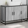 Armario lavabo baño madera ingeniería gris Sonoma 90x33x60 cm von , Badezimmermöbel - Ref: Foro24-849272, Preis: 86,89 €, Rab...