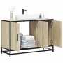 Armario lavabo baño madera ingeniería roble sonoma 90x33x60 cm von , Badezimmermöbel - Ref: Foro24-849270, Preis: 84,14 €, Ra...