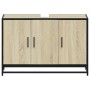 Armario lavabo baño madera ingeniería roble sonoma 90x33x60 cm von , Badezimmermöbel - Ref: Foro24-849270, Preis: 84,14 €, Ra...