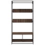 Armario de madera de ingeniería marrón roble 90x50x180 cm von , Kommoden-Organizer und Bar-Kleiderbügel - Ref: Foro24-849298,...